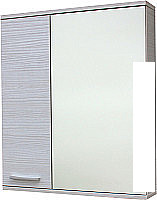 СанитаМебель Шкаф с зеркалом Прованс 101.650 (левый, белый) - фото 1 - id-p172817857