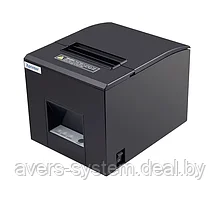 Принтер чековый Xprinter XP-E300M, USB+Serial+Ethernet, 80 мм, 300 мм/сек, Чёрный