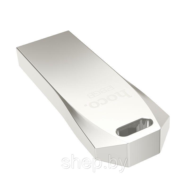 USB флэш-диск HOCO 128Gb UD4, цвет: серебристый - фото 2 - id-p172835750