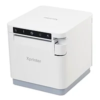 Принтер чековый Xprinter XP-T890H, USB+Serial+Ethernet, 80 мм, 300 мм/сек, Белый