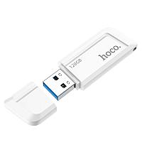 USB флэш-диск Hoco 128Gb UD11 USB3.0 корпус пластик цвет: белый