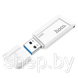 USB флэш-диск Hoco 64Gb UD11 USB3.0 корпус пластик цвет: белый