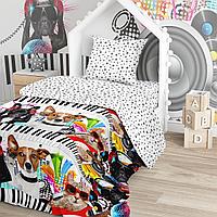 Детское постельное белье «JUNO» Музыкальная вечеринка 720183 (1,5-спальный)