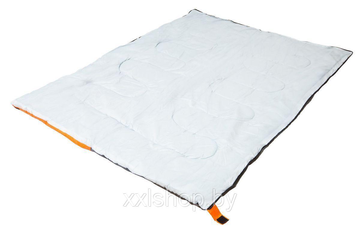 Спальный мешок Acamper Bruni 300г/м2 (gray-orange) - фото 5 - id-p172842561