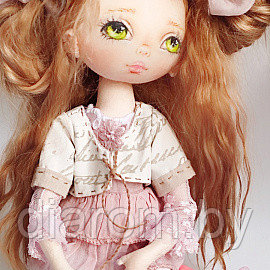 Текстильная кукла Ева - фото 4 - id-p172842674