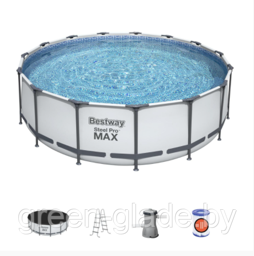 56438 Бассейн BestWay Steel Pro Max 457х122см