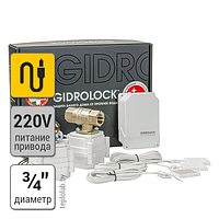 Gidrolock Standard Bonomi 3/4" система защиты от протечки