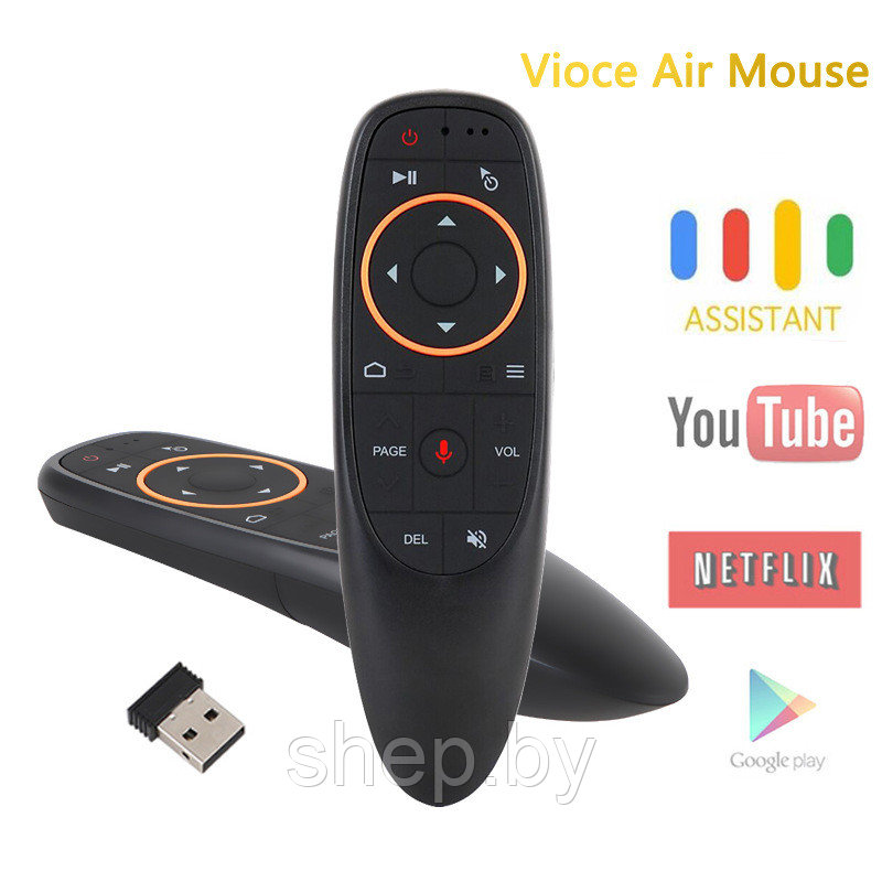 Аэромышь Пульт д/у с гироскопом Air remote mouse G10S Smart TV box/Android TV/ПК - фото 3 - id-p172843455