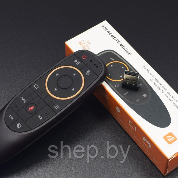 Аэромышь Пульт д/у с гироскопом Air remote mouse G10S Smart TV box/Android TV/ПК - фото 4 - id-p172843455