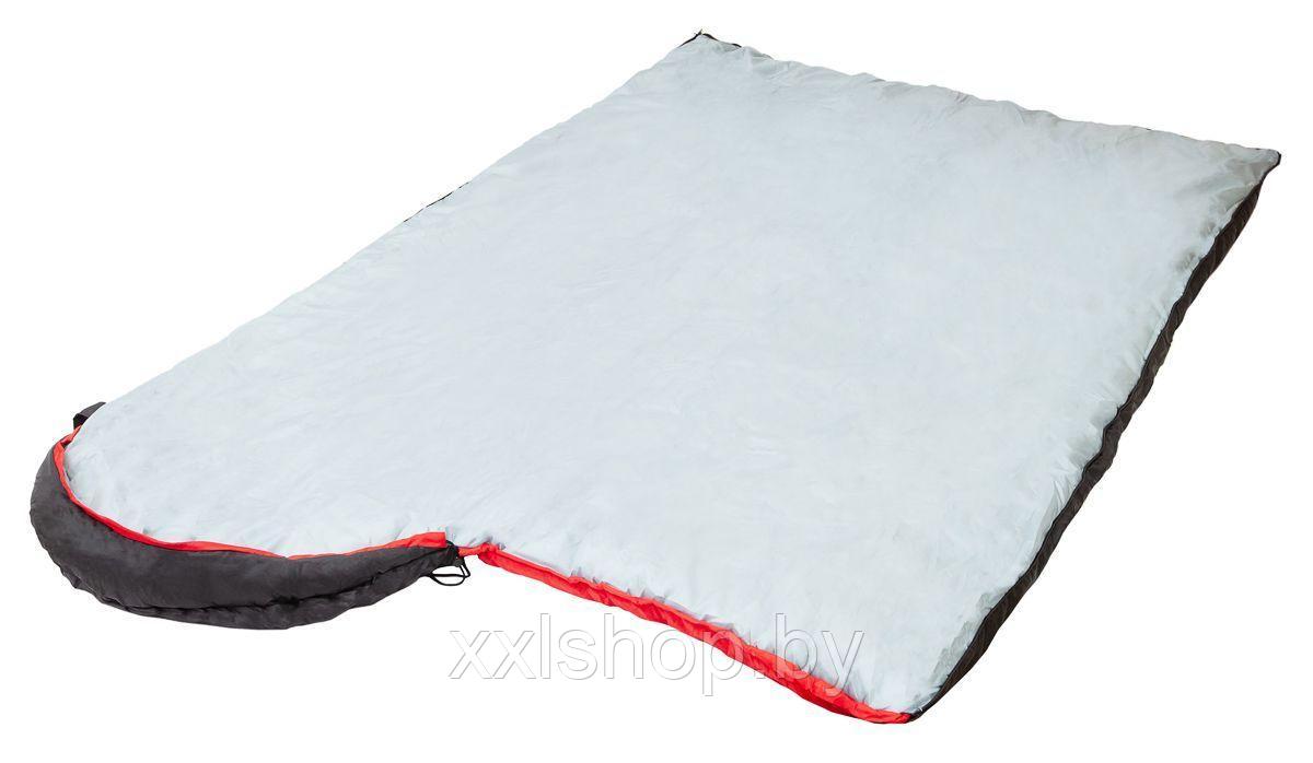 Спальный мешок Acamper Hygge 2*200г/м2 (black-red) - фото 5 - id-p172843745