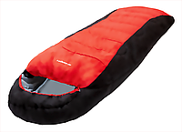 Спальный мешок Acamper Hygge 2*200г/м2 (black-red)