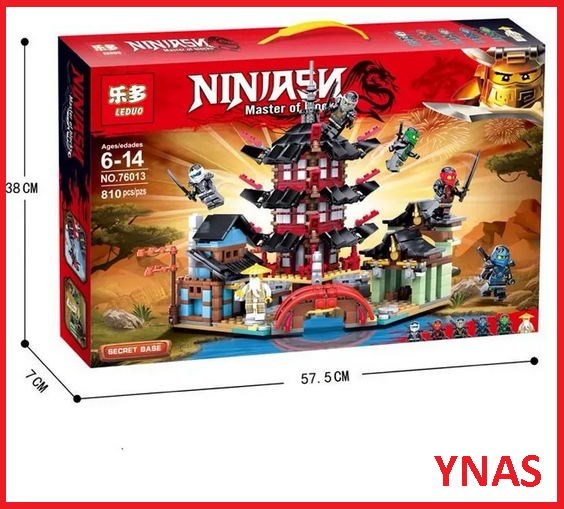 Детский конструктор Ninjago Ниндзяго арт. 76013 замок дракона, аналог лего Lego Ninjago Ниндзяго ниндзя го - фото 1 - id-p119034745