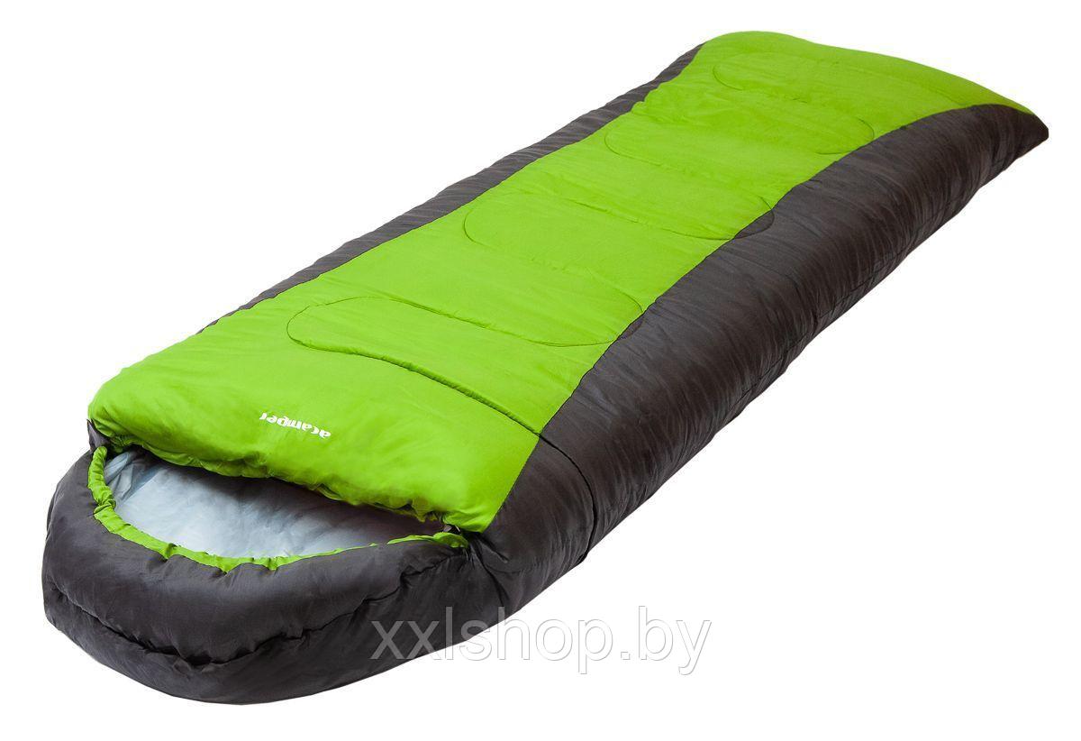 Спальный мешок Acamper Hygge 2*200г/м2 (black-green) - фото 1 - id-p172843841