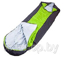 Спальный мешок Acamper Hygge 2*200г/м2 (black-green), фото 3