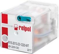 Реле R15-2013-23-1220-WT, 3CO, 10A(250VAC), 220VDC, мех. инд., тест-кнопка