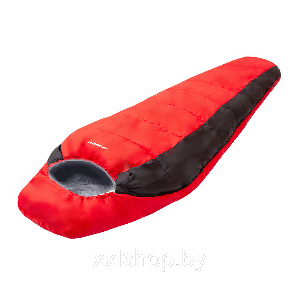 Спальный мешок Acamper Nordlys 2*200г/м2 (black-red) - фото 1 - id-p172844294