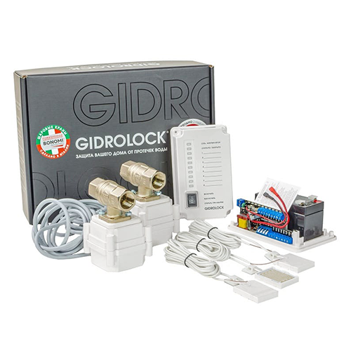 Gidrolock Premium Bonomi 1/2" система защиты от протечки - фото 2 - id-p172843787