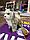 Собачка на поводке интерактивная (ходит,лает, виляет хвостиком) , 872, фото 2