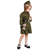 Детский костюм Военная медсестра Пуговка 2038 к-18