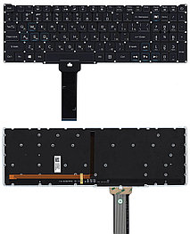 Клавиатура Acer Predator Helios 300 PH315-52 черная с RGB подсветкой