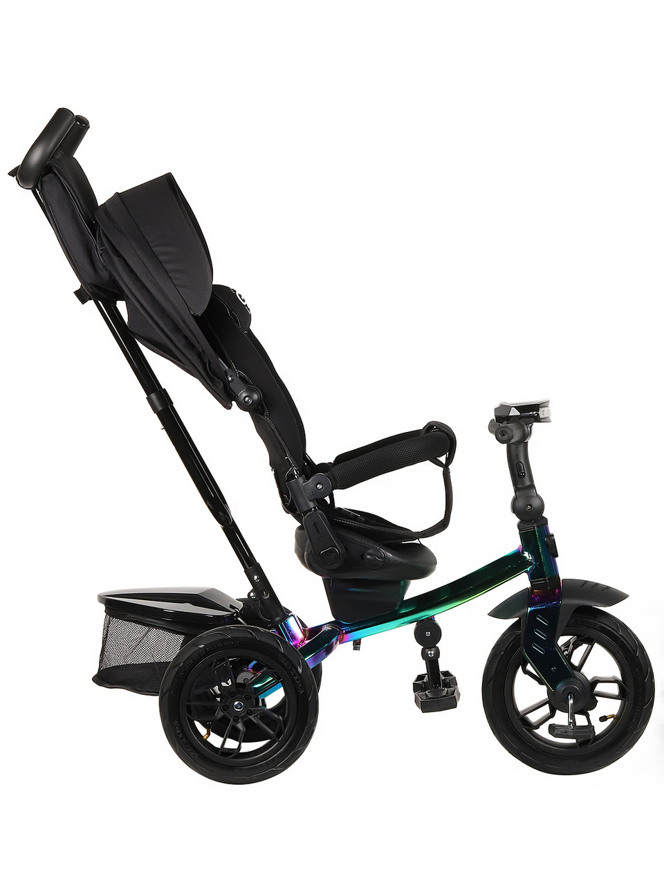 Детский трёхколесный велосипед City-Ride Lunar для детей от 6 месяцев до 5 лет хамелеон2 - фото 5 - id-p172848813