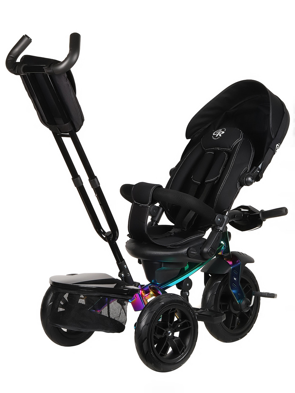 Детский трёхколесный велосипед City-Ride Lunar для детей от 6 месяцев до 5 лет хамелеон2 - фото 8 - id-p172848813