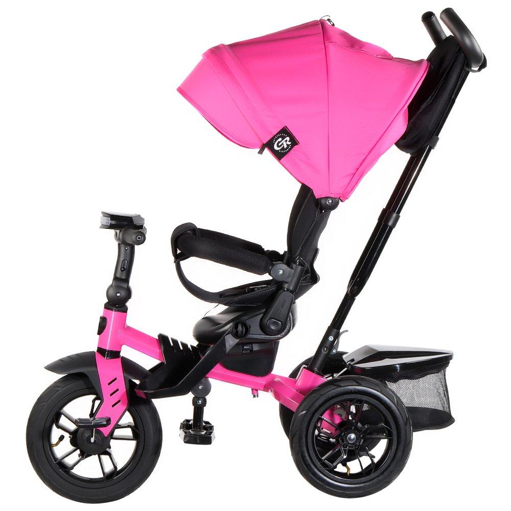 Детский трёхколесный велосипед City-Ride Lunar для детей от 6 месяцев до 5 лет розовый - фото 3 - id-p172848942
