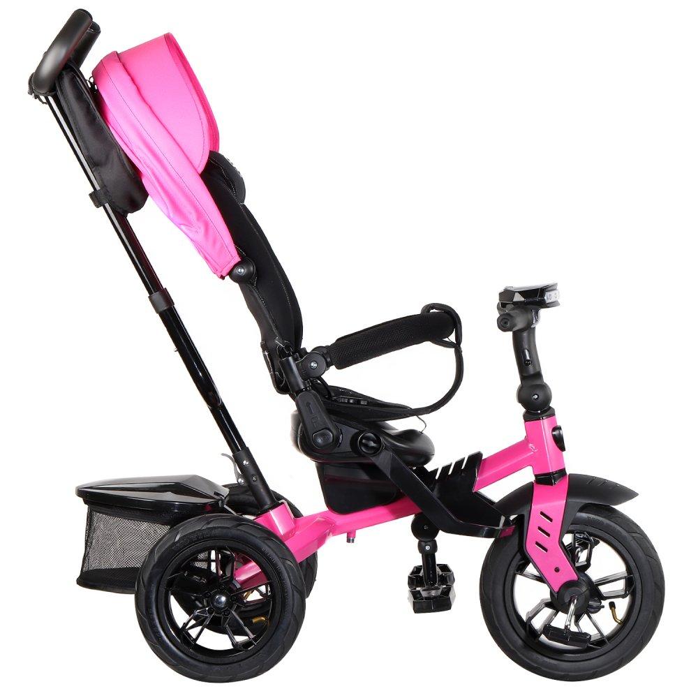 Детский трёхколесный велосипед City-Ride Lunar для детей от 6 месяцев до 5 лет розовый - фото 5 - id-p172848942