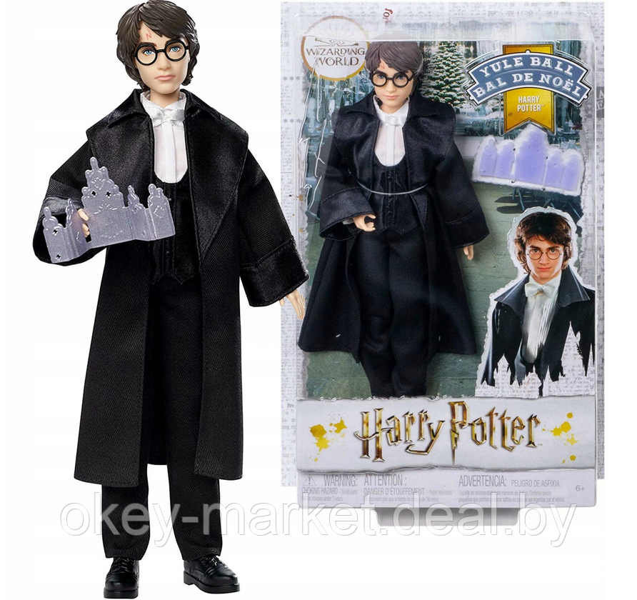 Кукла Harry Potter Гарри Поттер - Святочный Бал ,26см, Mattel GFG13 - фото 6 - id-p172858696