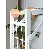 Шведская стенка PERFETTO SPORT Scala in legno 2 bianco-naturale PS-118, фото 5