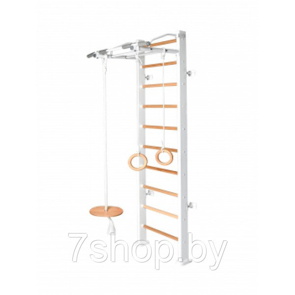 Шведская стенка PERFETTO SPORT Scala in legno bianco-naturale PS-112 - фото 1 - id-p172851580