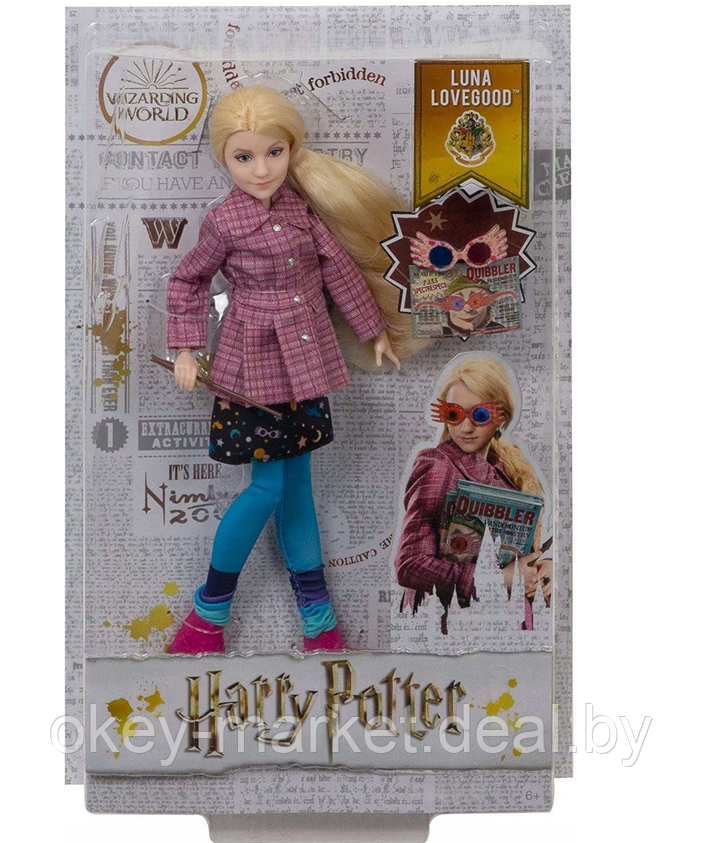 Кукла Луна Лавгуд - Гарри Поттер ,25 см, Mattel GNR32 - фото 10 - id-p172860167