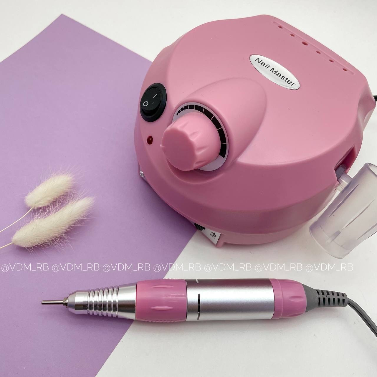 Аппарат для маникюра и педикюра NailDrill ZS-601 65Ватт 45.000 об. (розовый)