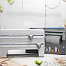 Кухонный диспенсер Органайзер Comfortable kitchen 4 в 1 (бумажные полотенца, пищевой пленка, фольга, полка для, фото 2