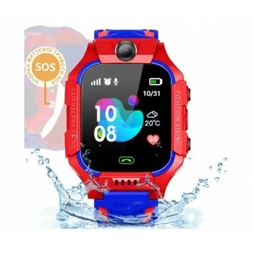 Умные детские часы Smart Baby Watch Q88 (Красный) - фото 2 - id-p172867092