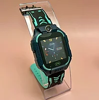 Умные детские часы Smart Baby Watch Q88 (Зелёный)