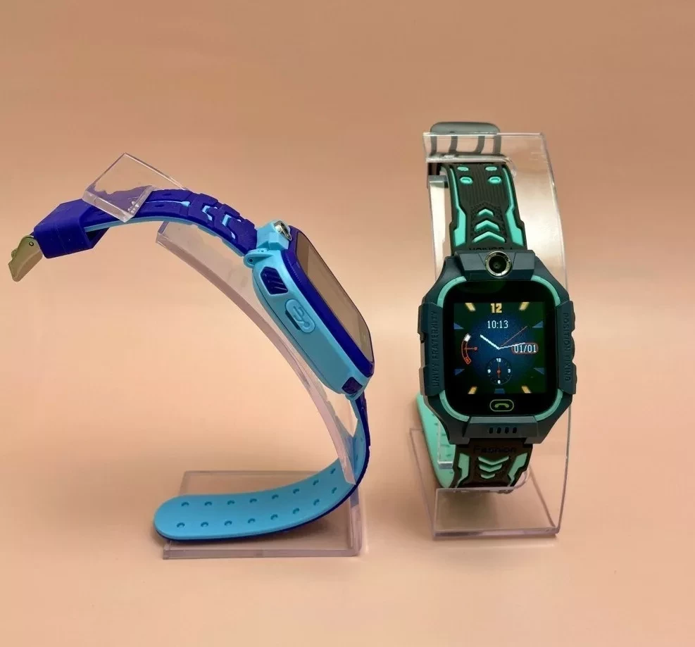 Умные детские часы Smart Baby Watch Q88 (Зелёный) - фото 2 - id-p172867094