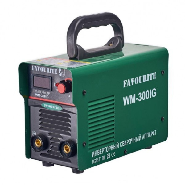 Сварочный инвертор FAVOURITE WM-300IG (170-260 В/ 50Гц, 5,2 кВт, 10-300 А)