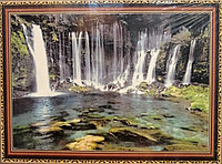 Алмазная мозаика "Природа. Водопады", 30*40, на твёрдом подрамнике