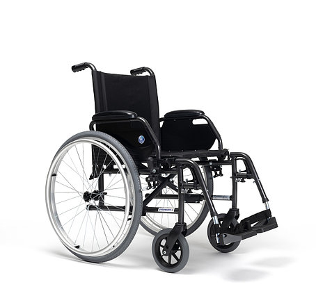 Инвалидная коляска для взрослых Jazz S50 Vermeiren (надувные колеса), фото 2