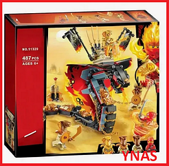 Детский конструктор Ninjago Ниндзяго Movie Огненный кинжал 11329, аналог lego лего самурай лего муви робот