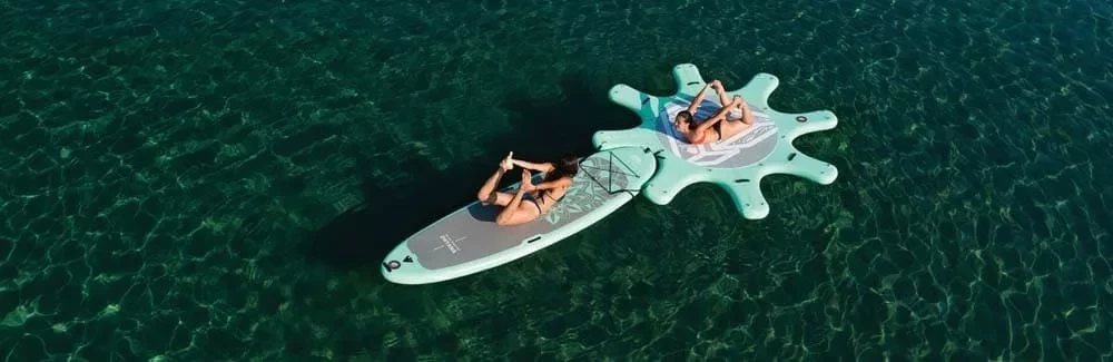 Доска SUP Board надувная (Сап Борд) для йоги с веслом Aqua Marina Dhyana 11.0 - фото 7 - id-p146820182