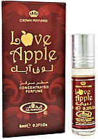 Арабские Масляные Духи Лав Эппл Al Rehab Love Apple, 6мл – яблоко, ваниль, корица