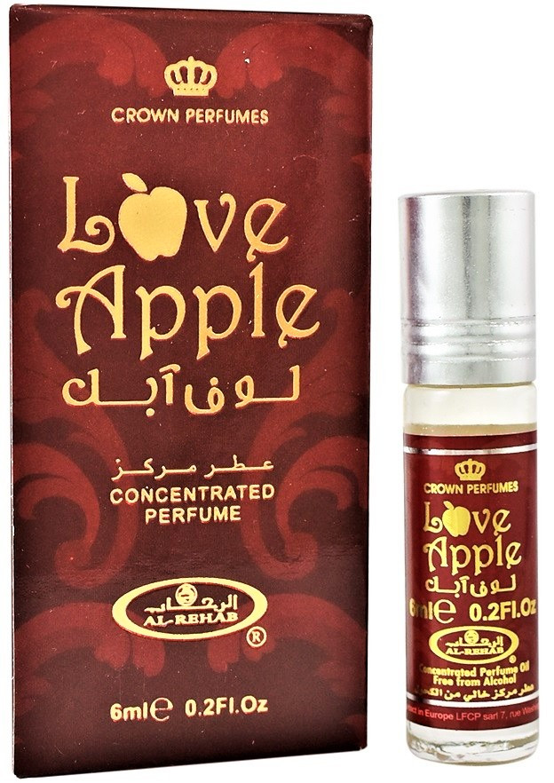 Арабские Масляные Духи Лав Эппл Al Rehab Love Apple, 6мл яблоко, ваниль, корица - фото 1 - id-p172882308