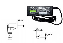 Оригинальная зарядка (блок питания) для ноутбука Sony VGA-AC19V10, VGP-AC19V13, 90W, штекер 6.5x4.4 мм