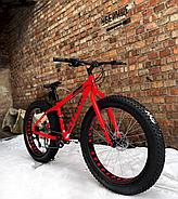 Фэтбайк Stark Fat 26.2 HD красный/черный, фото 2