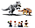 11580 Конструктор Lari «Индоминус-рекс против анкилозавра», (Jurassic World 75941), 566 деталей, фото 3