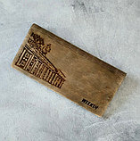 Деревянный блокнот с гравировкой на кольцах, фото 4