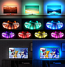 Комплект светодиодной подсветки для домашнего кинотеатра TV LED STRIP 16 colors (3 метра,20 режимов подсветки,, фото 3