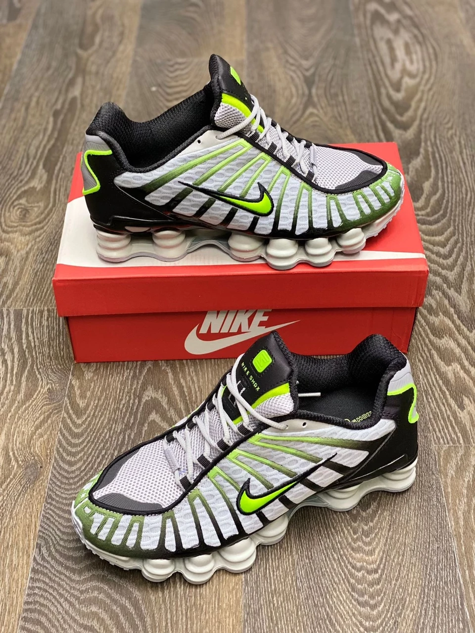 Кроссовки nike shox tl - фото 3 - id-p172940550